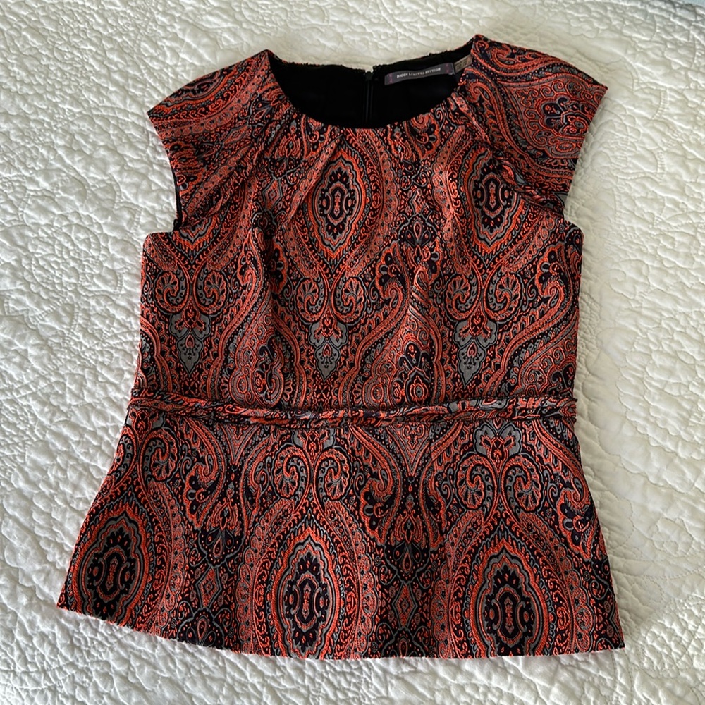 Boden Limited Edition cap sleeve blouse